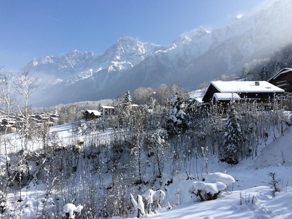 Appartement Facing The Chamonix Needles à Les Houches Extérieur photo